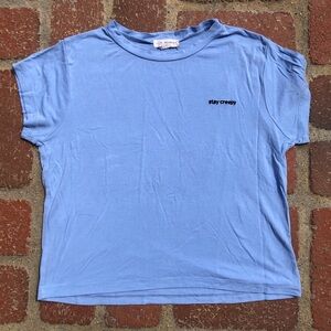 LA hearts baby blue t-shirt